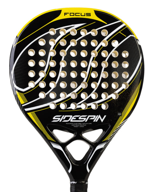 Paleta Sidespin Focus Amarilla Eva Fibra